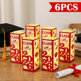 6 PCS Red
