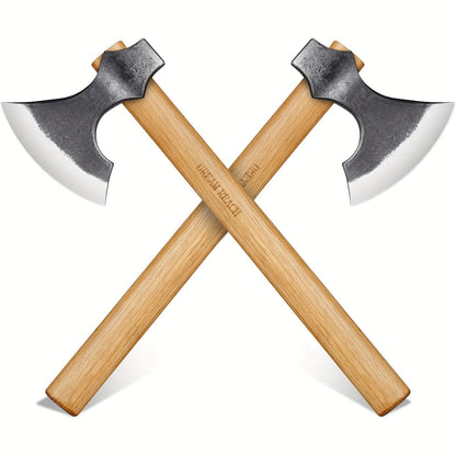 Camping Axe | Hand Forged Viking Hatchet Wood Chopping Bushcraft