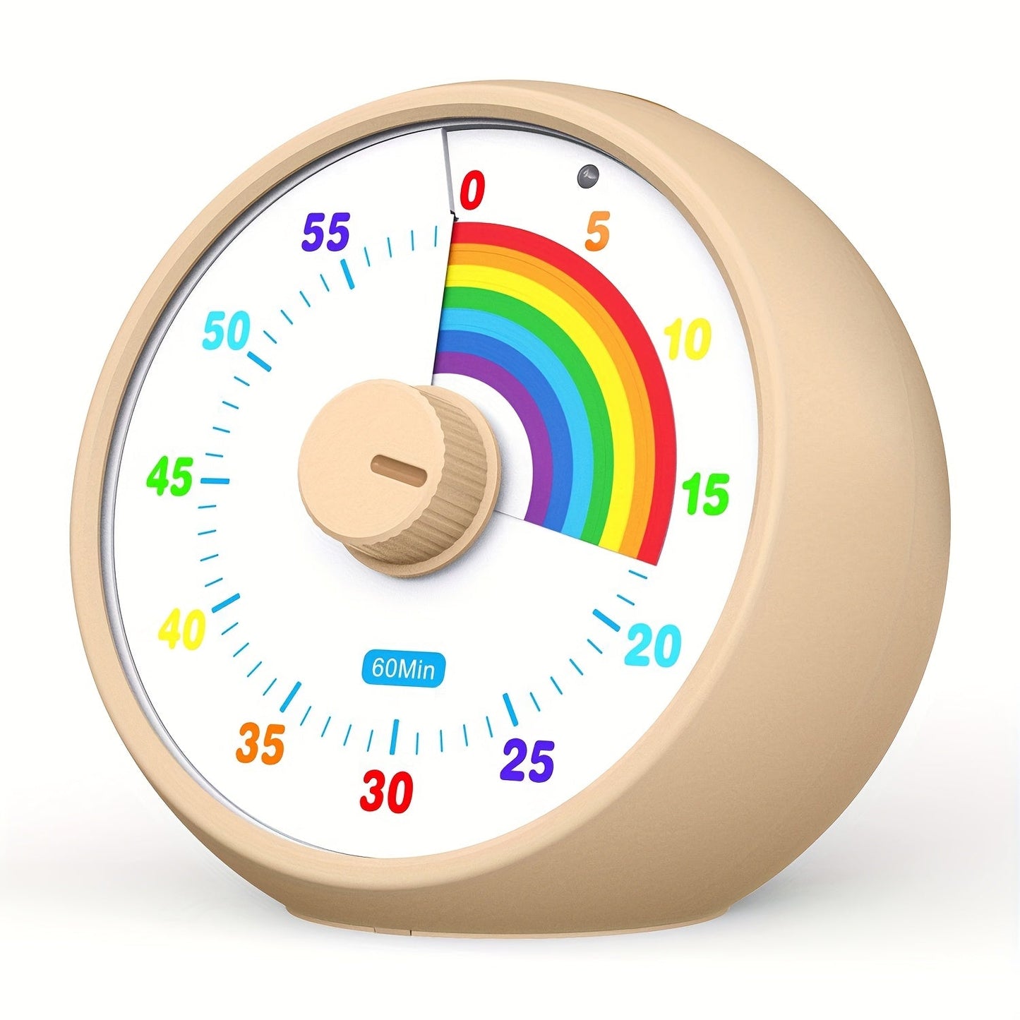 Visual Countdown Timer 60 Minute – Silent Operation Time Management Clock for Classroom, Office, Kitchen & Desktop, Multiple Colors Available