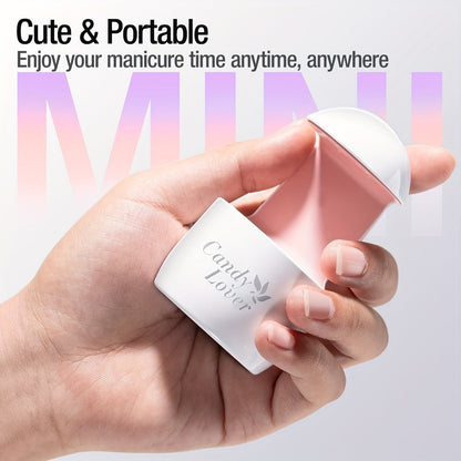 Mini UV LED Nail Lamp, Portable Compact Gel Nail Curing Light for Travel & Home, Fast Gel Polish Dryer for