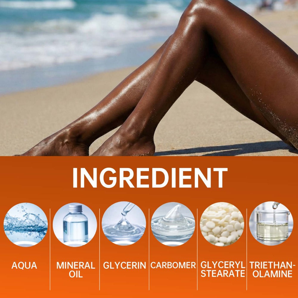 Self Tanning Lotion 3.38oz – Sunless Tanner for Natural Bronze Glow, Evenly Moisturizing Non-Greasy Self Tanner, Wheat Golden Brown Finish, Protective Barrier Formula, Daily & Beach Use, Streak-Free Tan