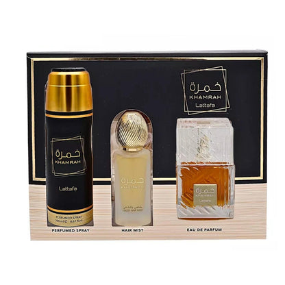 Unisex Perfume Lattafa Khamrah Eau de Parfum with Cinnamon, Vanilla and Amber in Two Formats