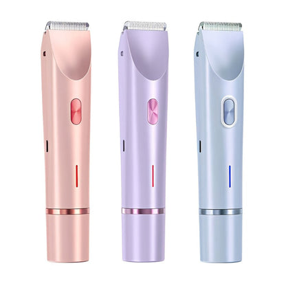Electric Shaver 2-in-1 Women’s Razor and Bikini Trimmer with IPX6 Wet/Dry Use and USB Rechargeable Power