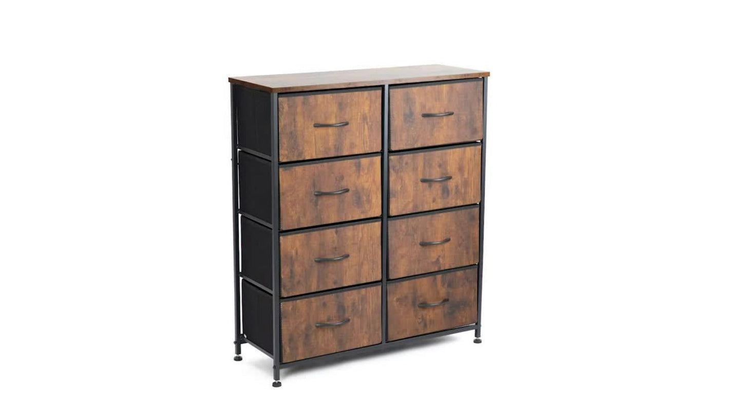 8-Drawer Fabric Dresser, Clothing Storage Organizer for Bedroom detail image - detail view 14