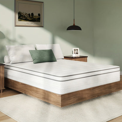 8-Inch Mattress with Pocket Springs, Bedroom Mattress in a Box detail image - detail view 5