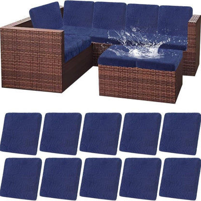 8-Piece Set Outdoor Cushion Cover with Waterproof Protection and Washable Cover for Patio detail image - detail view 20