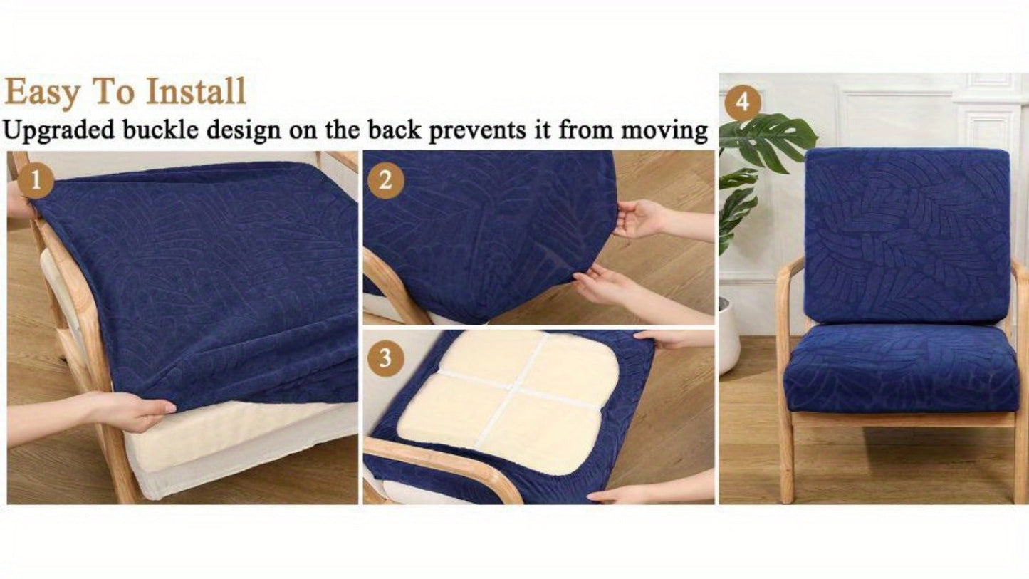 8-Piece Set Outdoor Cushion Cover with Waterproof Protection and Washable Cover for Patio detail image - detail view 32
