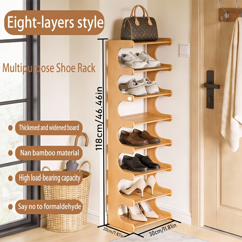 Shoe Rack shown in the 8 Laryers option