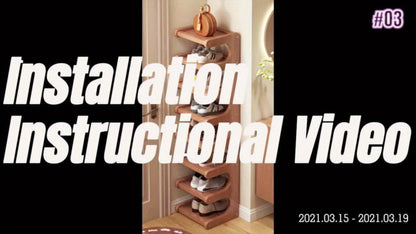 8-Tier Freestanding Shoe Rack with Tool-Free Assembly, Closet Shoe Shelf detail image - detail view 14
