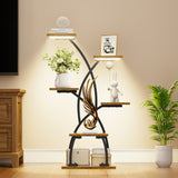 black & brown-1pc-6 tier