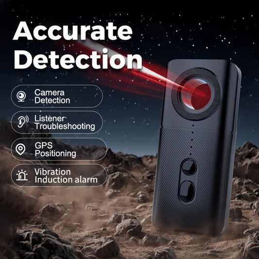 T3 Anti-Spy Detector Universal Hidden Camera & GSM Bug Finder with Night Vision, LED Display, GPS Tracking Detection, Anti-Aiming & USB Rechargeable Battery – Wireless Camera & Hidden Device Scanner