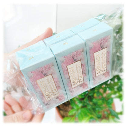 Flower Shaped pH Lip Balm Set 6pcs Individually Wrapped — Color Changing Transparent to Pink Tint, 6 Flavors Deep Moisturizing, Cute Floral Design Beauty Gift for Women Girls & Teens