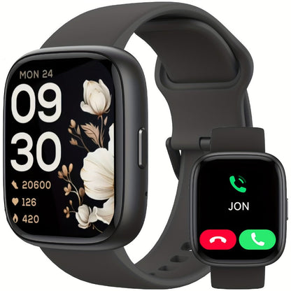Smartwatch – Alexa Built-in Waterproof 1.83" HD – Wireless Calling, 100+ Sport Modes, Heart Rate SpO2 Sleep Tracker, Optional Woven…