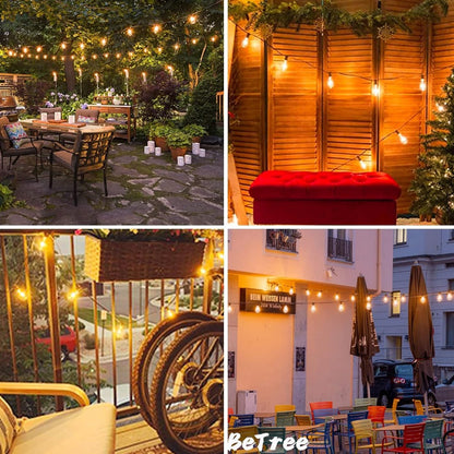 Patio String Lights 100FT ST38 Edison Bulbs Shatterproof for an Everyday Personal Care Routine