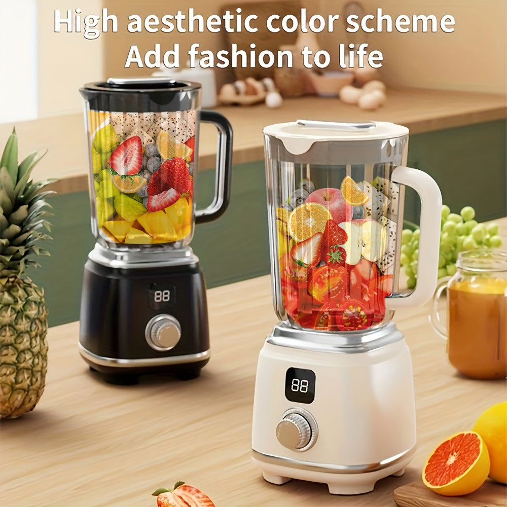 USB Rechargeable Portable Juicer Blender with Digital Display for Smoothies & Shakes | Home Office Travel