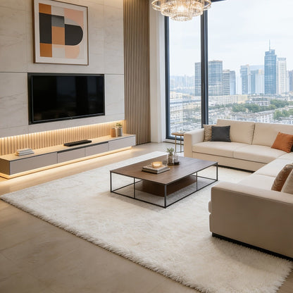 Area Rug Faux-Fur Tufted Collection at 650 g/m² with 22 Colors and Ten Retained Size Listings
