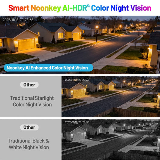 Window Security Camera 3MP Color Night Vision with Peel-and-Stick Setup, Person & Pet Detection, 24/7 Recording, Cloud & SD Storage, Alexa Compatible – No-Drill Indoor Home Surveillance