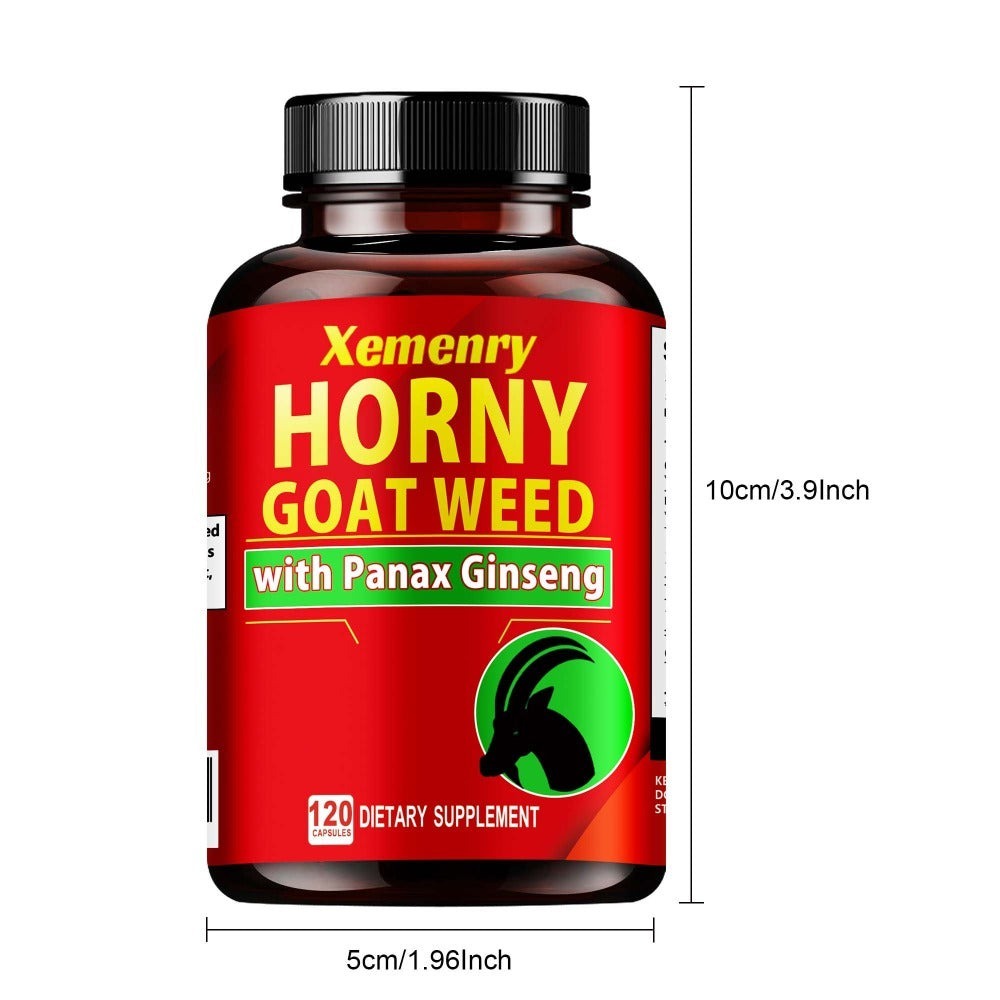 Men's Health Supplement Vegetable Capsules, 120 Count in One Bottle with 9350 mg Blend Labeling