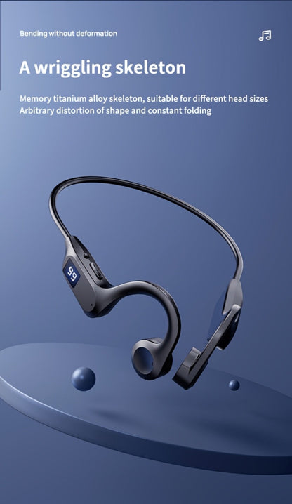 Open Ear Sports Headphones with Microphone 15-Hour Battery True Wireless Bluetooth Earphones for Running Exercising Cycling Gym Workout Awareness Mode