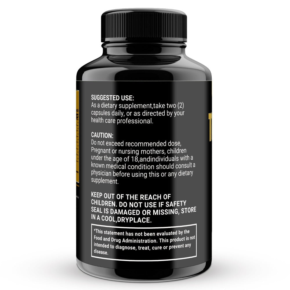 Himiyer Capsule Supplement, Five-Bottle 300-Count Pack with 60 Capsules per Labeled Bottle