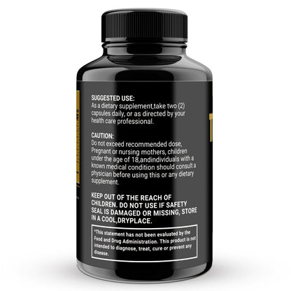 Himiyer Capsule Supplement, Five-Bottle 300-Count Pack with 60 Capsules per Labeled Bottle