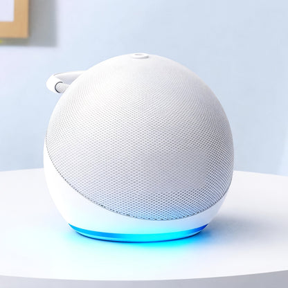 Portable Bluetooth Speaker Spherical Model with RGB, TWS, Subwoofer, 360° Listing and Included Base