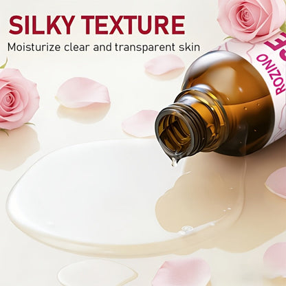 Essential Oil Rose 100ml or 3-Bottle Value Pack with Dropper for Massage, Shower and External Care