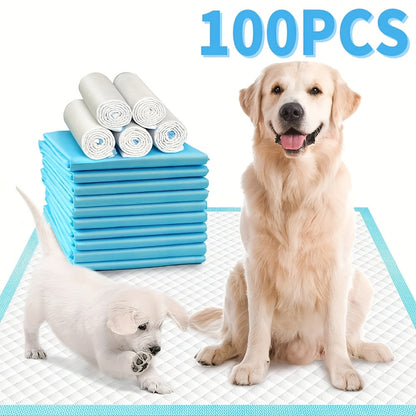 Dog Pee Pads Extra Large & 6X Thicker – Super Absorbent Puppy Training Pads, Quick-Dry & Leak-Proof, Odor Control, for Home & Camping, 50 / 100 / 200 Pads (23.62" or 28x34 Inch)