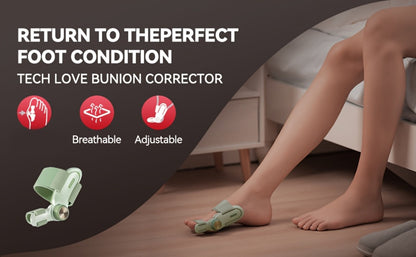 Adjustable Knob Big Toe Alignment Splint with Three Angle Plates for Left or Right Foot, One-Piece Option