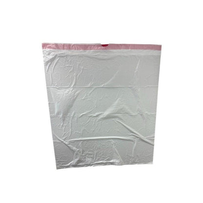 White Drawstring Kitchen Trash Bags, 13-Gallon 100-Count Pack with Two Exact Checkout Label Options