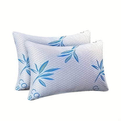 Pillow Set for Beds in Standard, Queen or King Size with Gusseted Edges and 2- or 4-Piece Options