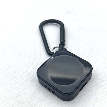 Portable Watch Charging Case with Carabiner, Square Magnetic Cradle and Six Color Checkout Options