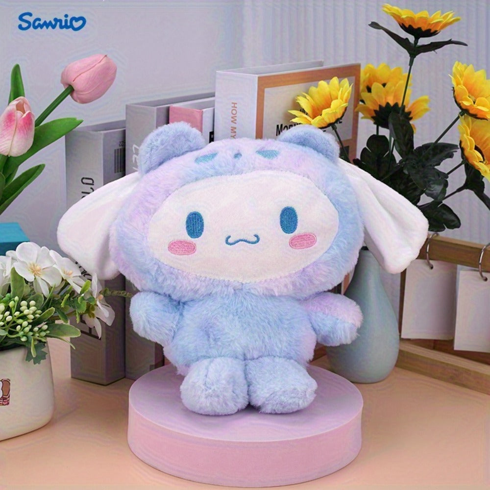 Kuromi Hello Kitty Melody Cinnamoroll Plush Doll – 4 Sanrio Characters Soft Stuffed Animal Kawaii Toy, Cute Anime Gift for Girls Teens Birthday Christmas