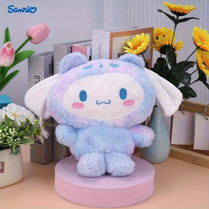 Kuromi Hello Kitty Melody Cinnamoroll Plush Doll – 4 Sanrio Characters Soft Stuffed Animal Kawaii Toy, Cute Anime Gift for Girls Teens Birthday Christmas