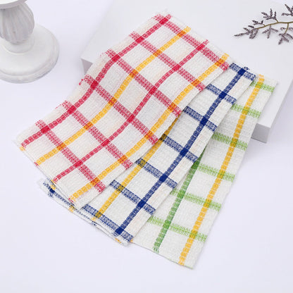 24-Piece Square Kitchen Cleaning Cloth Set in Random Assorted Patterns for Dishes, Counters and Home Use