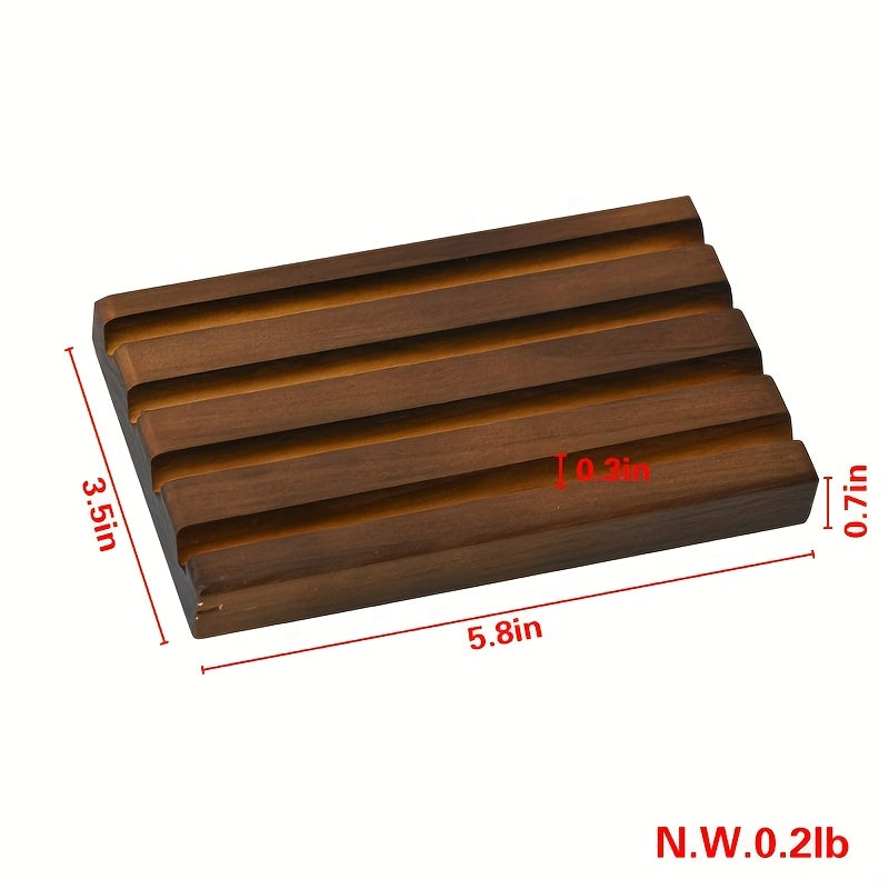 Four-Row Walnut-Color Wooden Coin Display Rack for Challenge Coins and Commemorative Tokens
