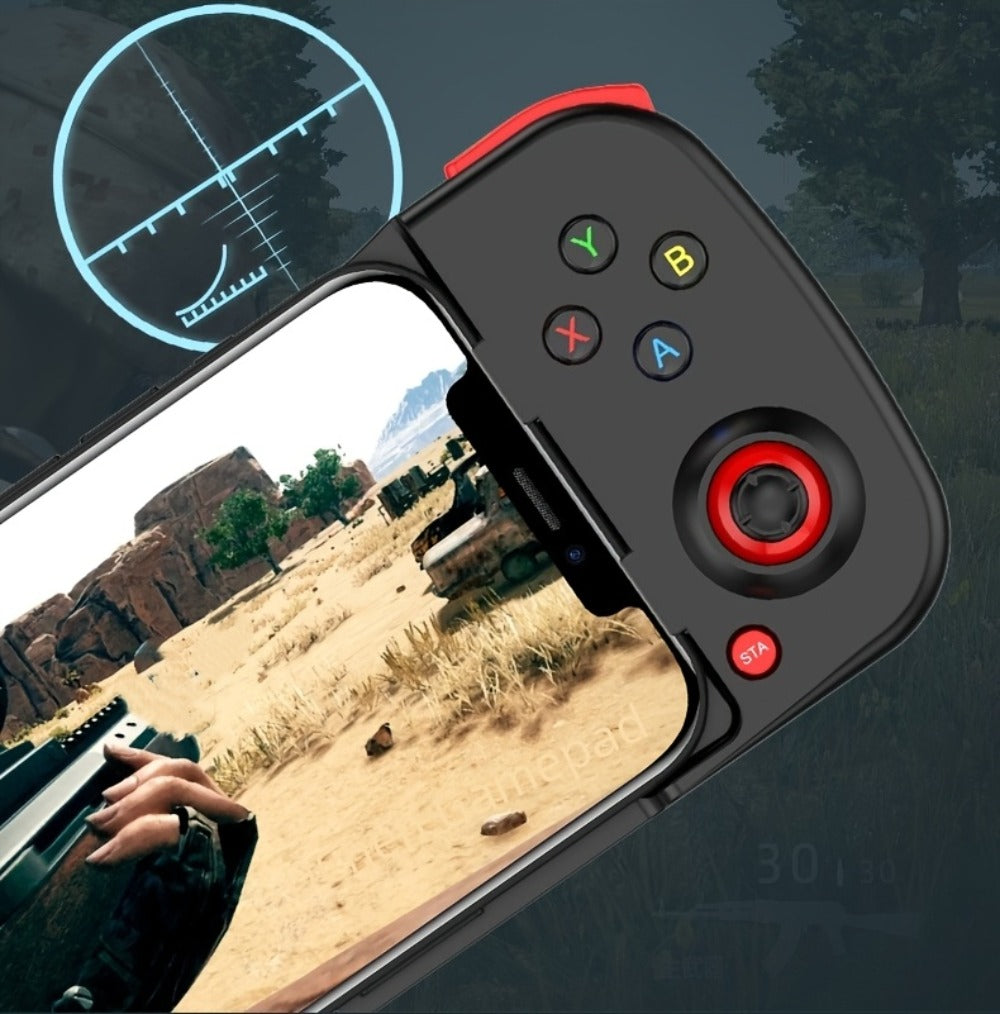 Bluetooth Wireless Gamepad Controller for iPhone Android PC Tablet Steam Deck – Rechargeable, Ergonomic Design, Multiple Colors, Compatible with PUBG COD Mobile Genshin Impact