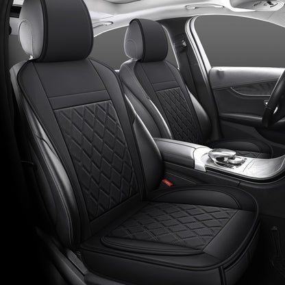 Car Seat Covers Front Pair with Full-Surround High-Back Design and Fifteen Color or Pattern Options