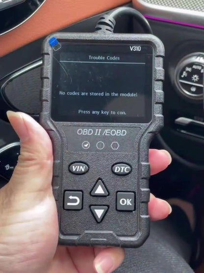 OBD2 Scanner Diagnostic Tool - Full OBD2 Engine Code Reader with Modes 6 & 8, USB Powered for All OBDII/EOBD Vehicles 1996+