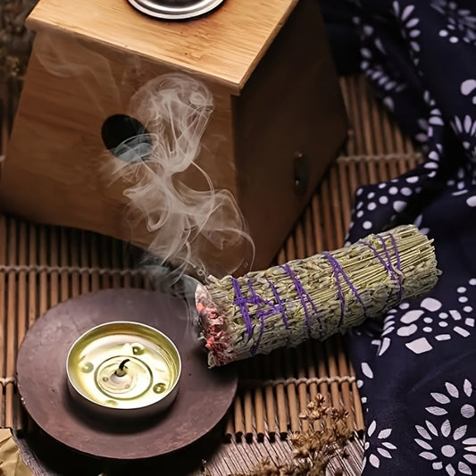 Aromatherapy Incense Sticks Kit – White Sage, Cedarwood, Dragon's Blood, Eucalyptus & Lavender | Spiritual Cleansing Gift Set for Meditation, Yoga, Energy Cleansing, Christmas & Holiday Gifting