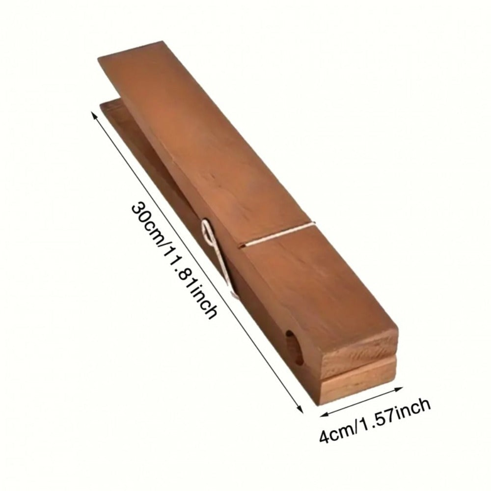 Oversized Wooden Laundry Clothespin with 11.8 x 2-Inch Body for Towels, Clothing and Home Organization