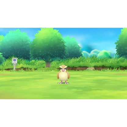 Pokemon Let's Go Pikachu Nintendo Switch Game, US/AS English Edition, Kanto Region Adventure with Motion Catching