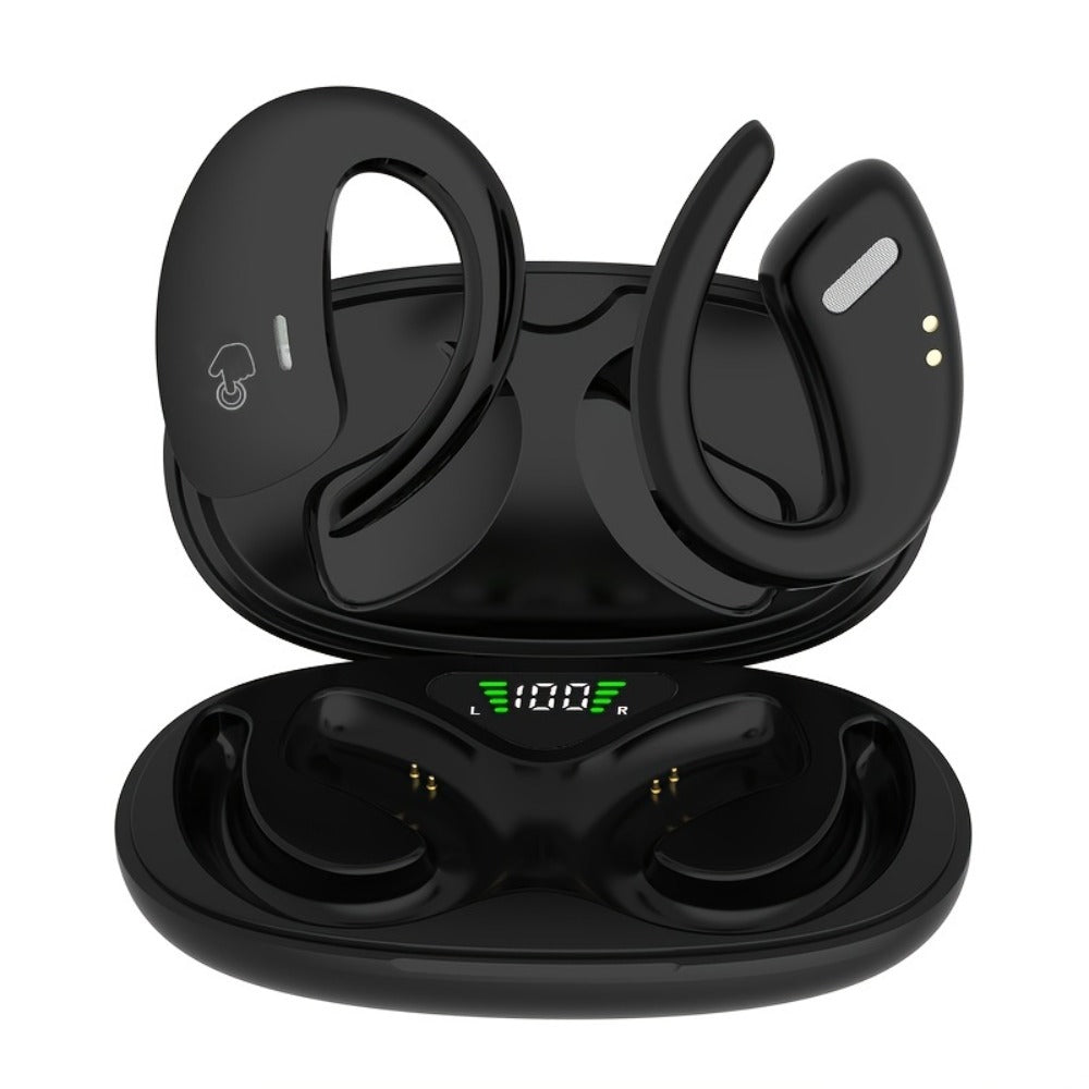 90H Wireless Earphones ENC Noise Cancellation 3D Deep Bass Secure Earhook Sport Running Earbuds for an Everyday Personal Care Routine