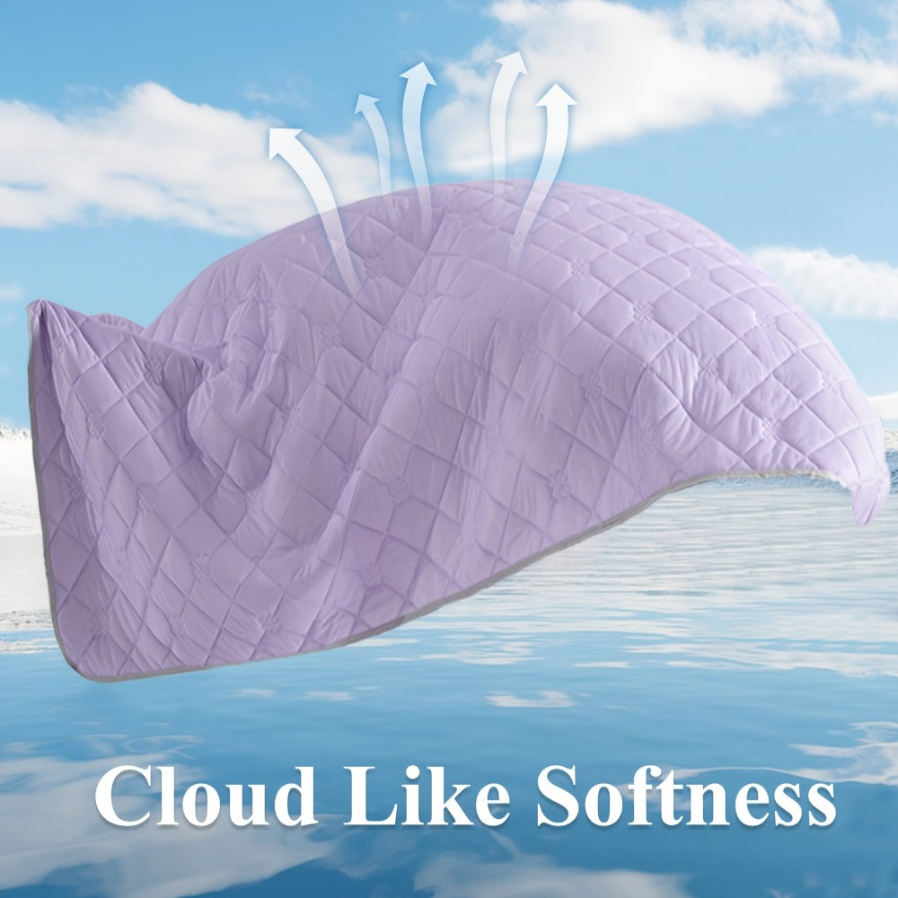 Embossed Diamond-Pattern Summer Blanket in Six Colors with Throw, Twin and Full Size Labels