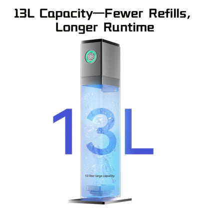 Humidifier 13L Top-Fill Cool Mist Tower with Smart Humidity Control, Sleep Mode and 30dB Listed Noise