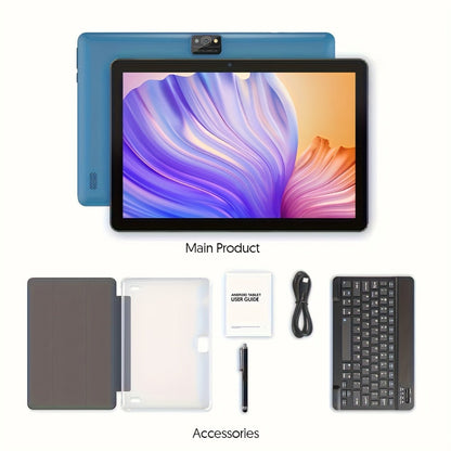 Android Tablet 10 or 11-Inch with Android 13, 7GB Total RAM, 64GB Internal Storage and WiFi 6