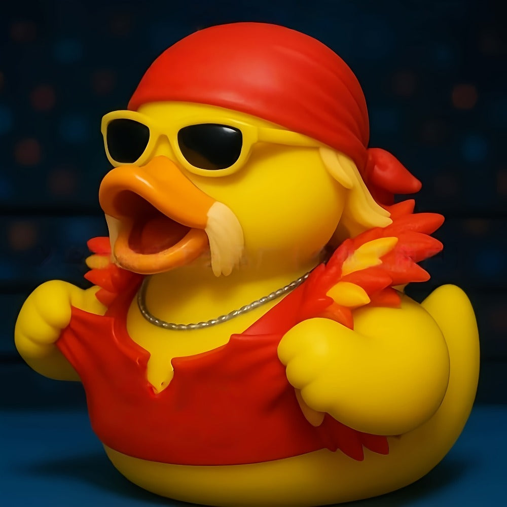 Resin Duck Figurine Decorative Statue - Holiday Themed Ornament for Halloween, Christmas, Day of the Dead & More - Cute Duck Sculpture Home Decor & Gift Idea