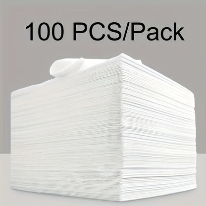 Bulk 100-Piece Spa Bed Sheet Set in Protected White or Pink Checkout Colors for Table Coverage