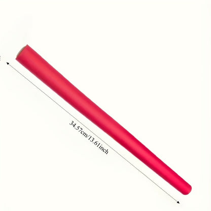50-Piece Flexible Foam Curl Former Set in Random Colors for Heatless Waves, Spirals and Short Hair Styling