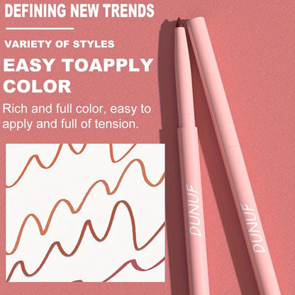 Twelve-Piece Lip Liner and Lip Color Pencil Set with Nude-to-Bold Visible Shades in the 12 Colors Option